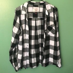 Black and White Flannel